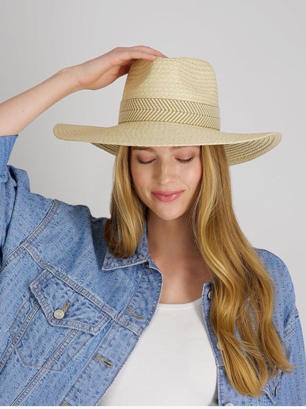 Levi’s straw hat.New no tags